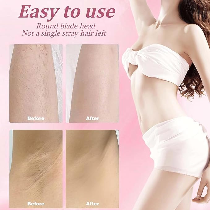 Double Head 2-in-1  Shaver Smooth & Painles Face & Body Shaving