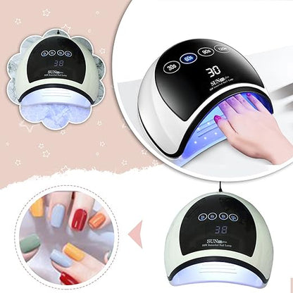 LED Nail Lamp – Fast-Dry Gel & Nail Care Dryer